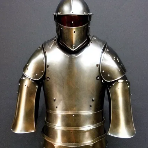 Prompt: Socialist realism full plate armour knight