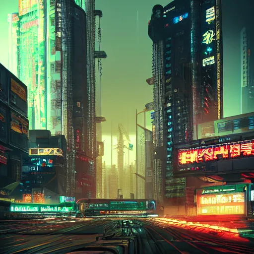 Image similar to A gigantic, sprawling cyberpunk megacity, Tokyo, night, unreal engine, octane render, ray tracing, realistic, highly detailed, cinematic, hyper realism, high detail, synthwave, concept art, award winning