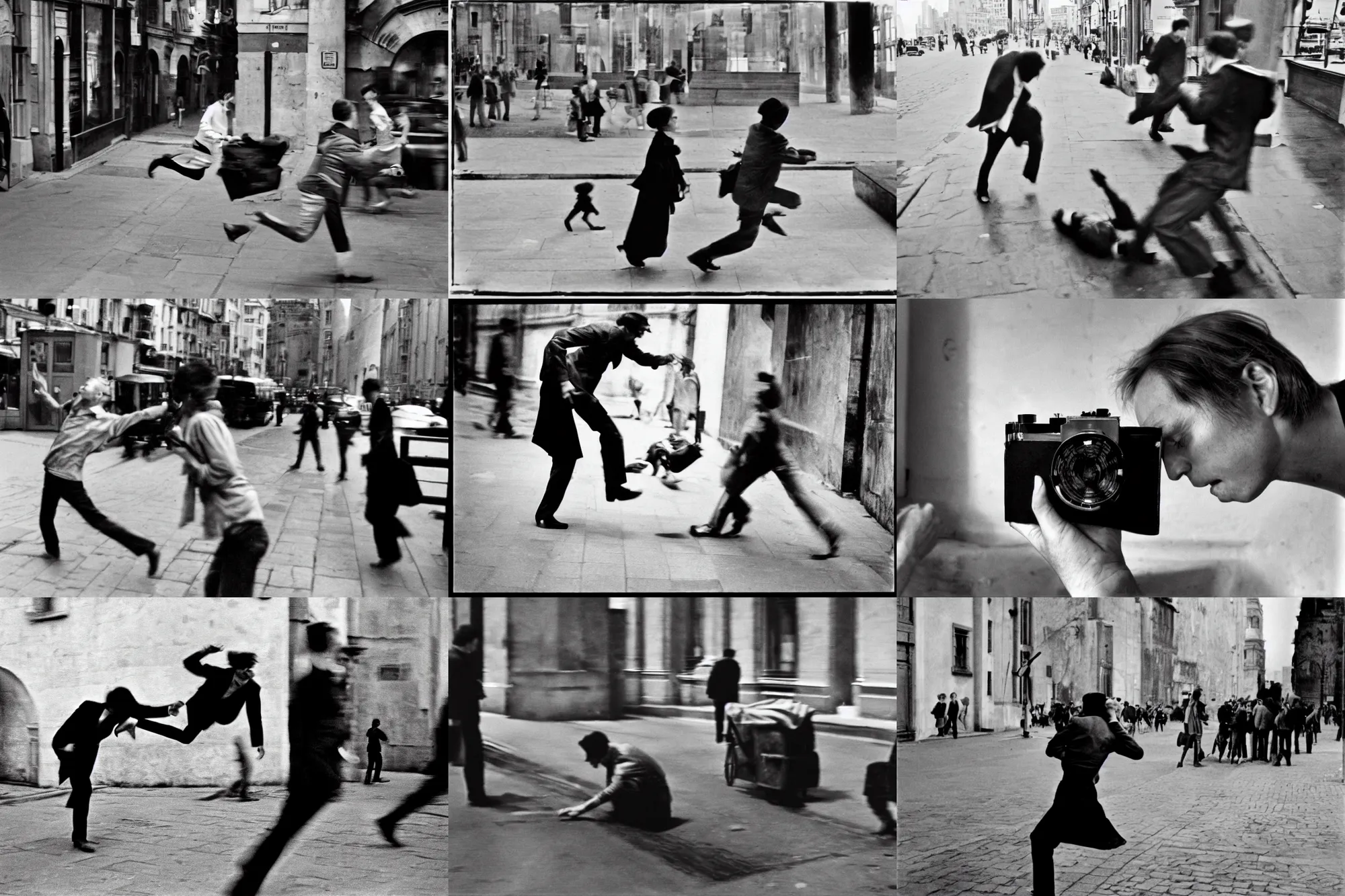 The decisive moment by Henri Cartier-Bresson, taken on | Stable