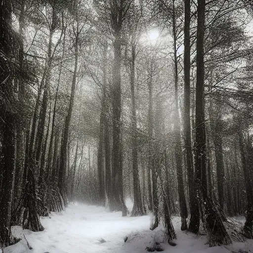 Image similar to bright nordic forest, sparkling spirits, detailed wide shot, wireframe, ground detailed, wet eyes reflecting into eyes reflecting into infinity, beautiful lighting