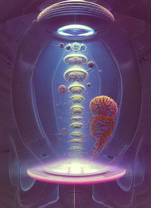 Image similar to design only! 2 0 5 0 s retro future art 1 9 7 0 s science fiction borders lines decorations space machine, mech, robot. muted colors. by jean - baptiste monge, ralph mcquarrie, marc simonetti, 1 6 6 7. mandelbulb 3 d, fractal flame, jelly fish, coral, cinematic lightning