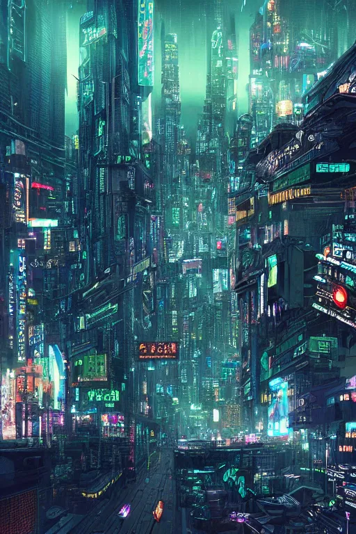 Prompt: a cyberpunk City with billboards, Hologramm and signs in a rainy night, Skyline view from a rooftop, rooftop romantic, flying scifi vehicle, volumetric lighting, epic composition, rule of thirds, the fifth Element, tekkon kinkreet, akira, rendered by simon stålenhag, rendered by Beeple, Makoto Shinkai, syd meade, environment concept, digital art, starwars, raphael lacoste, eddie mendoza, alex ross, concept art, cinematic lighting, , unreal engine, 3 point perspective, WLOP, trending on artstation, low level, 4K UHD image, octane render,