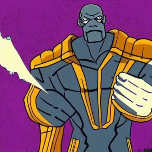 Prompt: thanos as saul goodman