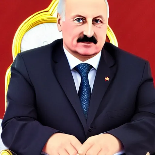 Prompt: president of belorussia, alexander lukashenko with golden long wand in his hands in anime style, sailor moon, anime, perfect faces, fine details