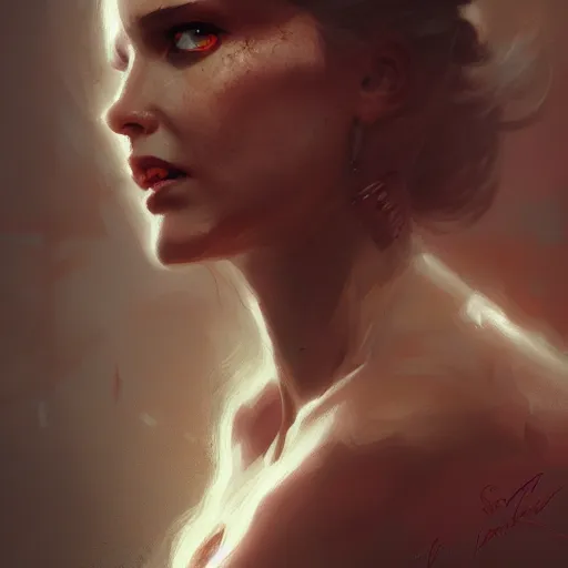 Image similar to femme fatale, high detail, dramatic light, digital art, painted by greg rutkowski, painted by seb mckinnon, trending on artstation