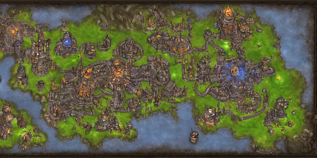 Image similar to world of warcraft dungeon