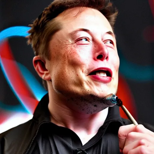 Image similar to elon musk eating crayons, realistic, award winning, photography,