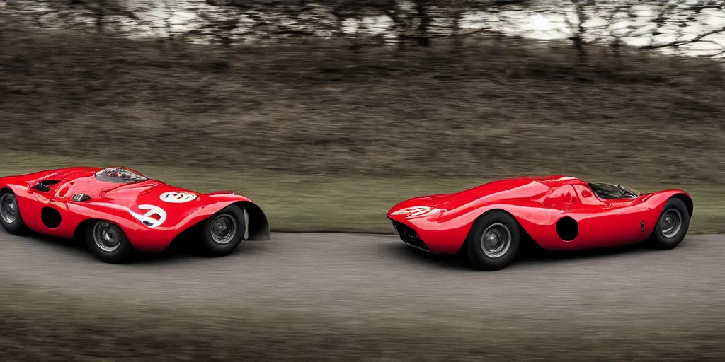 Prompt: “2022 Ferrari 330 P4”