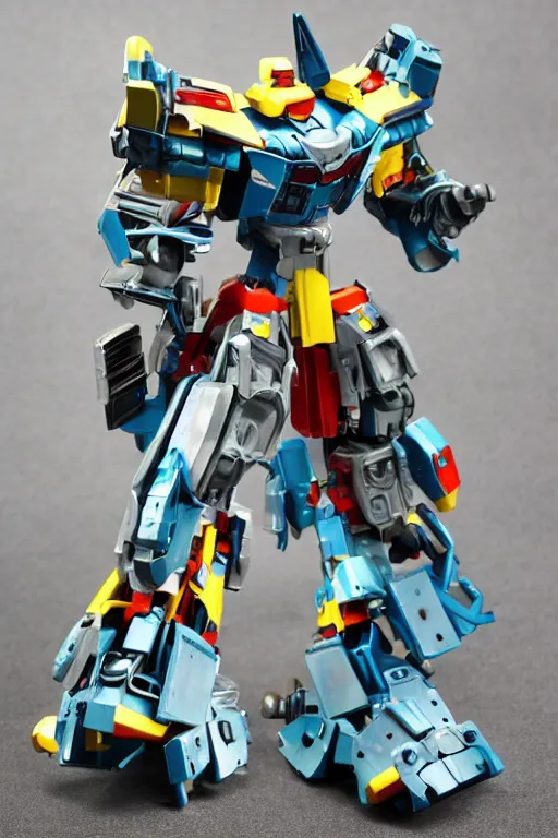 Image similar to a transformer toy