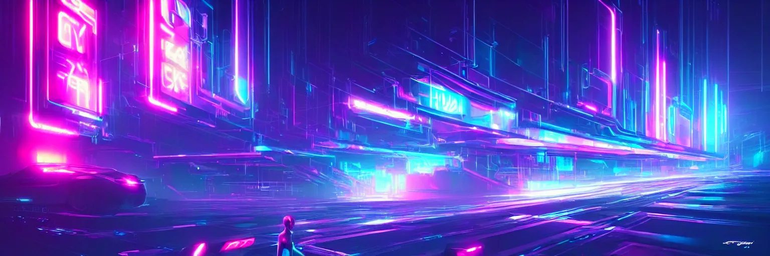Pinterest  Cyberpunk city, Neon backgrounds, Desktop wallpaper art