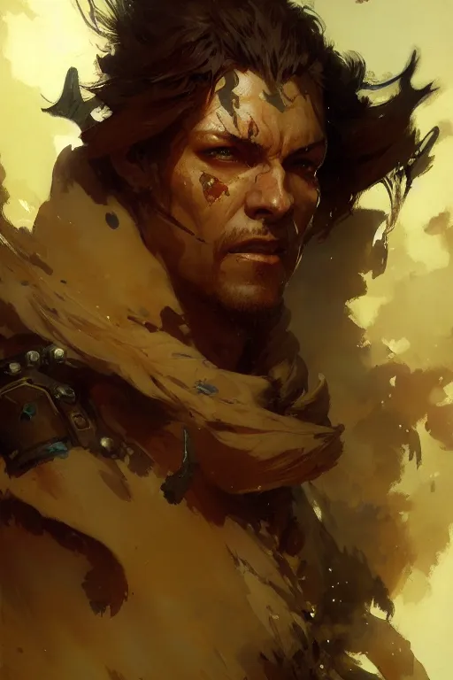 Image similar to valorant character portrait dnd, painting by gaston bussiere, craig mullins, greg rutkowski, yoji shinkawa