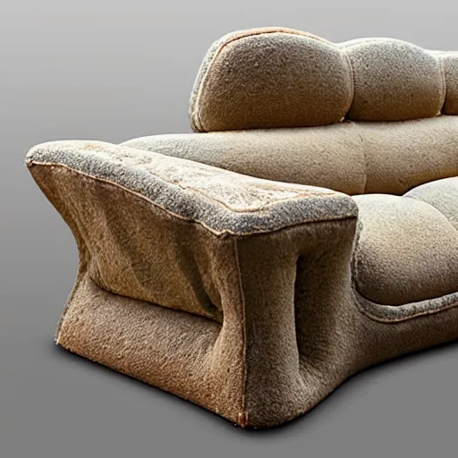 Image similar to Couch designed by Salvador Dali