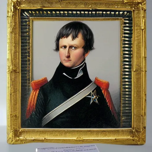 Image similar to hyper realistic photo of napoleon