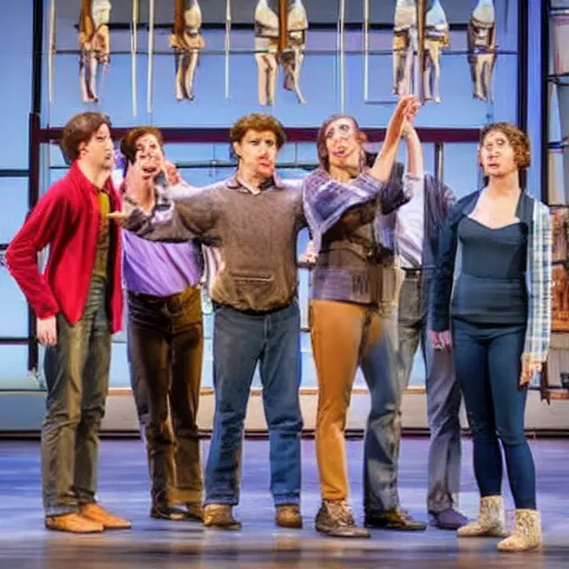 Image similar to physics the musical on broadway