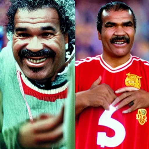 Image similar to Ruud Gullit as a muppet