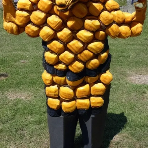 Image similar to man made out of bees