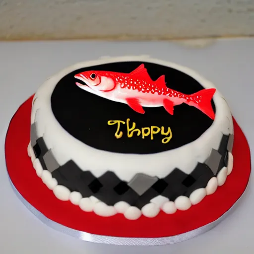 Trout Birthday Cake Ideas Images (Pictures)