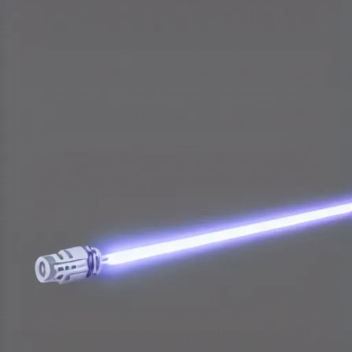 Prompt: 3d model of lightsaber