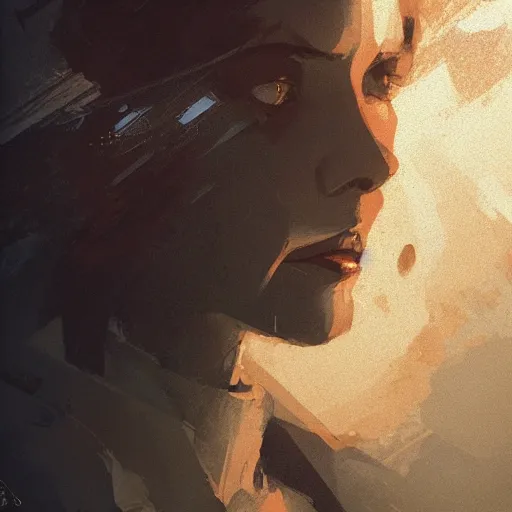 Image similar to portrait of a 80's Detective woman, dramatic lighting, illustration by Greg rutkowski, yoji shinkawa, 4k, digital art, concept art, trending on artstation