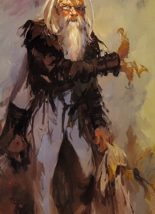 Image similar to a highly detailed beautiful portrait of a necromancer, fantasy, by gregory manchess, james gurney, james jean