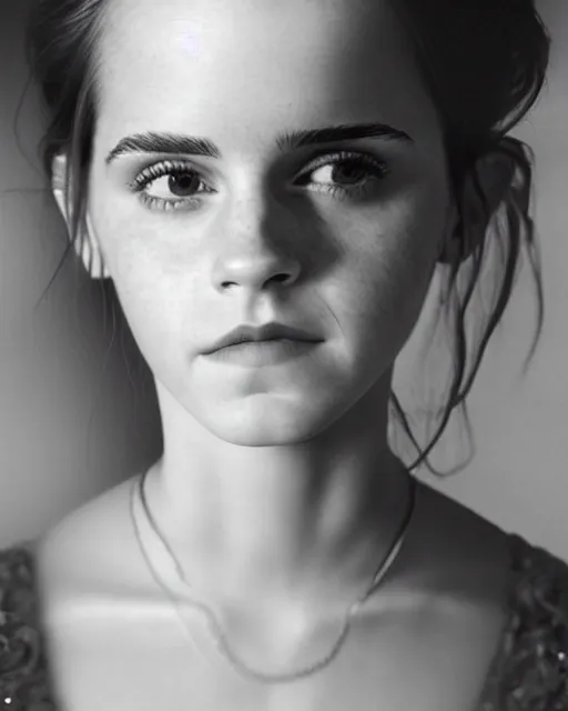 Image similar to emma watson as hermione magical portrait, soft diffused light, bjork aesthetic, translucent, by rineke dijkstra, intricate details, highly detailed, masterpiece,