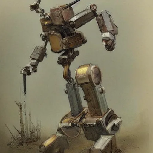 Image similar to (((((((((((cluttered inventors shop full of robots))))))))))) . muted colors. by Jean-Baptiste Monge !!!!!!!!!!!!!!!!!!!!!!!!!!!!!!!!!!!!!!!!