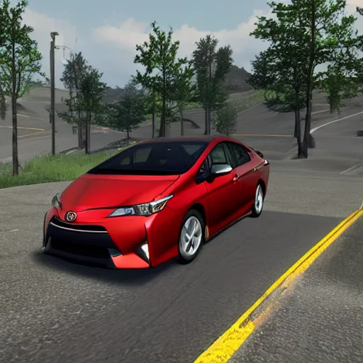 Image similar to toyota prius, in h 1 z 1, screenshot