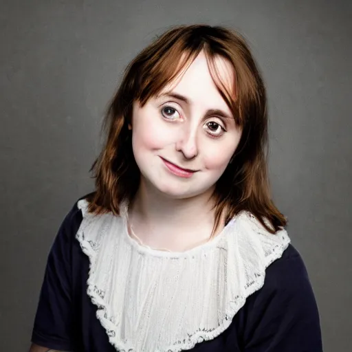 Prompt: photographic portrait of a young isy suttie, 8 k