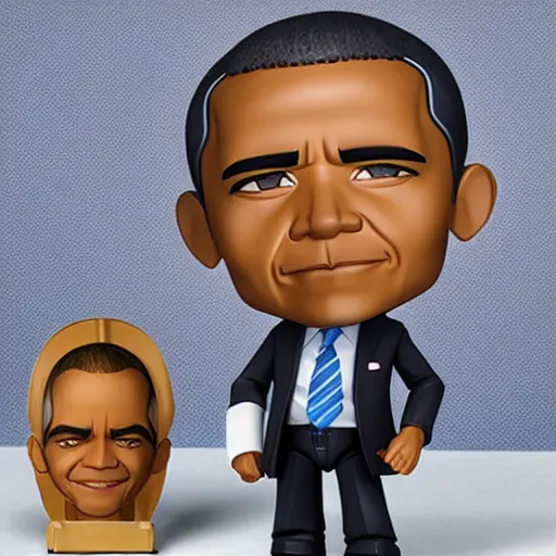 Image similar to Barack Obama nendoroid