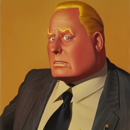 Image similar to auric goldfinger by ralph mcquarrie