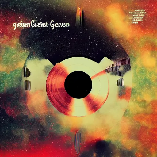 Image similar to album cover art for a musician named geistern