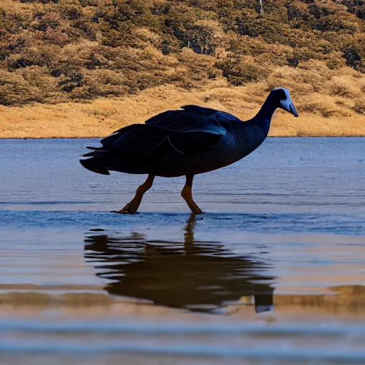 Image similar to mega goose, enormous, cinematic shot