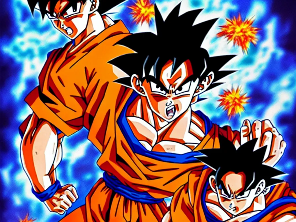 One Piece style Goku - DRAGONBALL Z SAGAS - HD by d0d0g0ne on