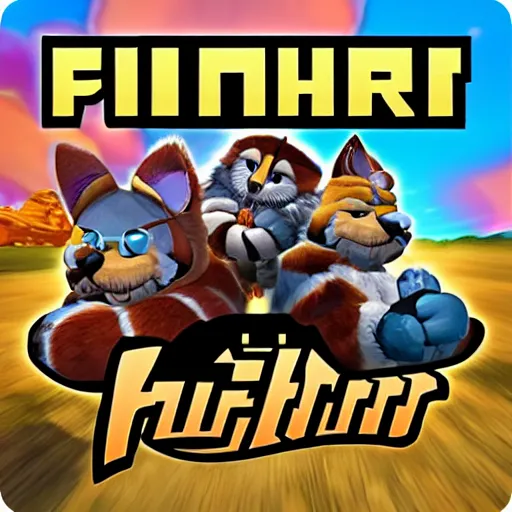 Prompt: fur fighters video game