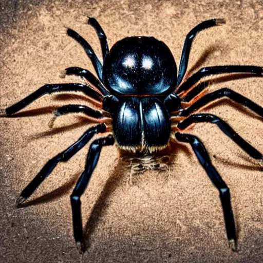 Image similar to scariest spider with 100 legs