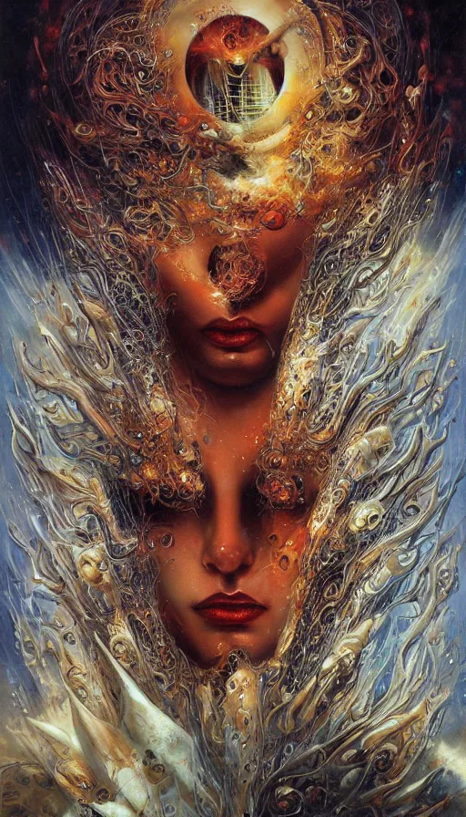 Image similar to The end of an organism, by Karol Bak