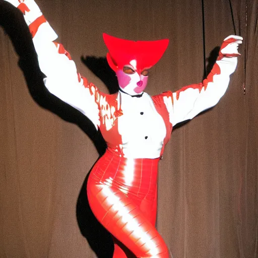 Image similar to photo of leigh bowery new costume