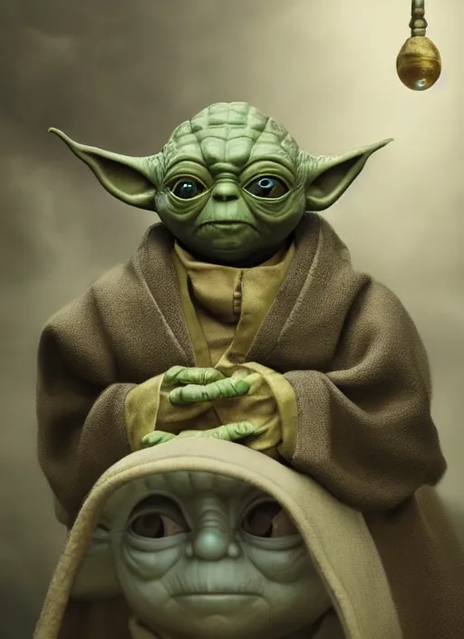 a civilization of members of Yoda's species | Stable Diffusion | OpenArt