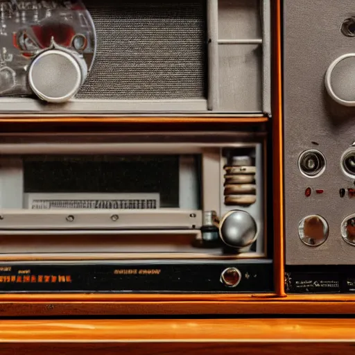 Image similar to 1 9 3 0 s radio receiver, [ modern photography ]!!, inspired by the [ chrysler building ], 4 k photorealism, [ closeup ]!!, trending on unsplash