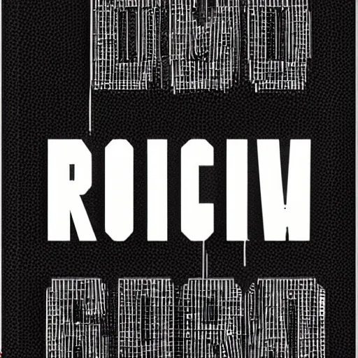 Image similar to black on white typography campaign in style of david rudnick, eric hu, guccimaze, acid, y 2 k, 4 k sharpening,