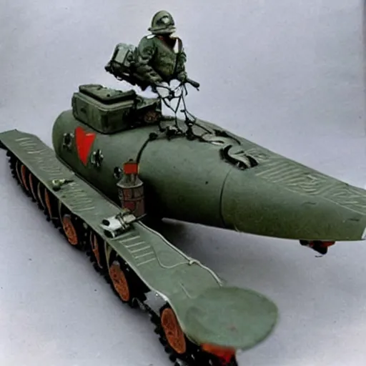 Image similar to soviet mech during ww2