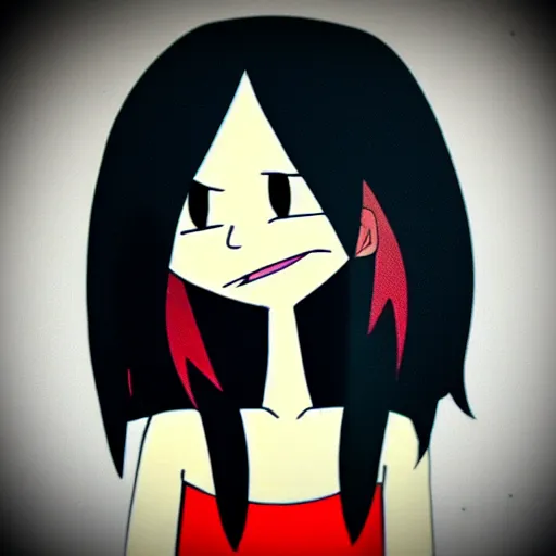Image similar to Marceline from adventure time