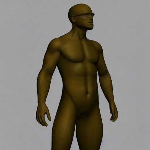 Image similar to normal map of a musculus body, abs, 3 d, texture map, technical texture, 3 d model, 3 d artist, rendered