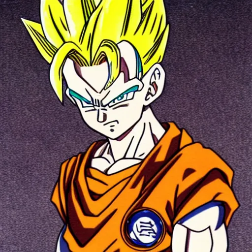 Image similar to nerdy gohan art by akira toriyama, 4 k, dragon ball artstyle, cel shaded, highly detailed, epic lighting