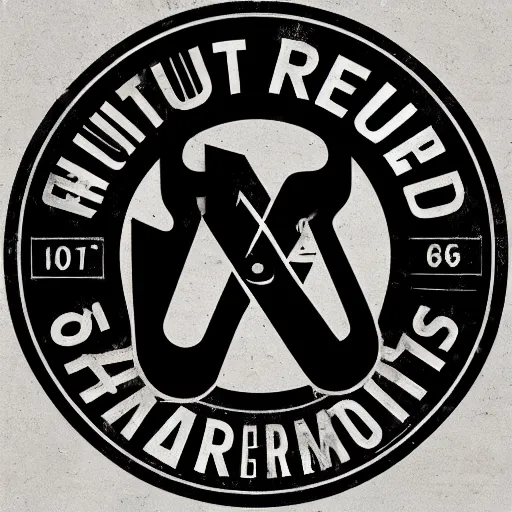 Image similar to auto repair logo by Paul Rand and Ivan Chermayeff and Tom Geismar and Clay and Pentagram and DesignStudio, add text: AUTO REPAIR, crescent wrench, gear, vector graphic, digital art, limited color palette, symmetry, modern, striking