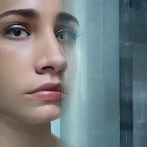 Image similar to see - through portrait from the movie ex machina