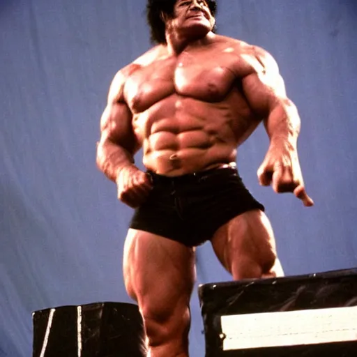 Image similar to hulk performing at woodstock