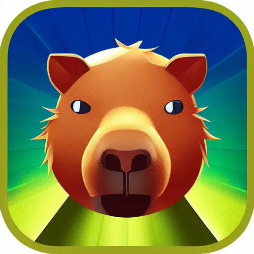 Prompt: capybara clash of clans sticker