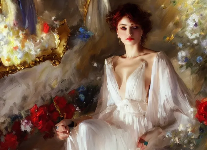 Image similar to ainz ooal gown by vladimir volegov and alexander averin and delphin enjolras and daniel f. gerhartz