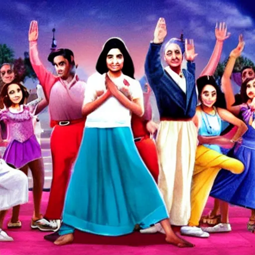 Image similar to gandhi in disney's high school musical